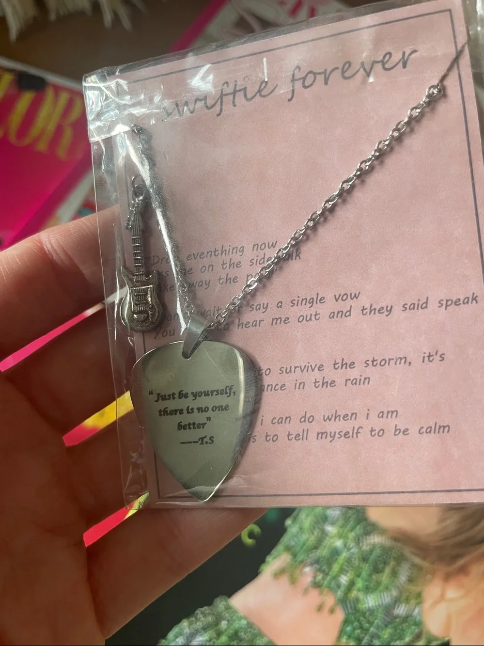 Taylor Swift Magazines and Necklace/Pin Bundle